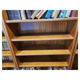 Teak Bookcase Shelving Five Unit System