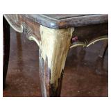 Set of Four French Style Cane Seat Dining Chairs