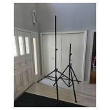 Pair of Professional Adjustable Speaker Tripod Stands