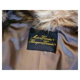 Vintage Raccoon Real Fur Coat