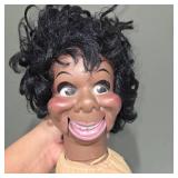 Vintage Ventriloquist Puppet Doll w/ Moving Mouth Mechanism – Restoration Project – Lot 15