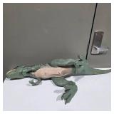 Large Jurassic World Style Dinosaur Action Figure – Approx. 24" Long (Retail $50–$100) – Lot 17
