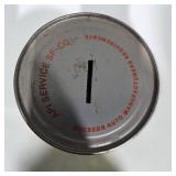 Vintage Land O Lakes Golden D Motor Oil Advertising Bank – 1 Quart Oil Can Style – Lot 19