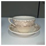 Vintage Chokin Art Plate & Royal China 22K Gold Cup and Saucer Set – Decorative Collectible Lot – Lot 27