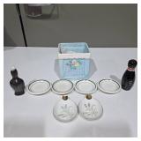 Vintage Tabletop Decor Lot Including Salt & Pepper Shakers, Small Dishes & Containers – Lot 29