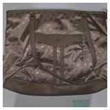 2-Piece Handbag Lot – Genuine Leather Black Clutch & Tan Shoulder Bag – Lot 31