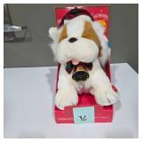 Harmonic Musical “Sweetie Bell” Puppy Plush Barking Dog Christmas Decoration – Lot 36