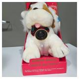 Harmonic Musical “Sweetie Bell” Puppy Plush Barking Dog Christmas Decoration – Lot 36