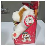 Harmonic Musical “Sweetie Bell” Puppy Plush Barking Dog Christmas Decoration – Lot 36