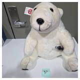 Coca-Cola Polar Bear Plush Collectible with Bottle Accessory – Coca-Cola Brand – Lot 37