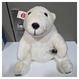 Coca-Cola Polar Bear Plush Collectible with Bottle Accessory – Coca-Cola Brand – Lot 37