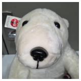 Coca-Cola Polar Bear Plush Collectible with Bottle Accessory – Coca-Cola Brand – Lot 37