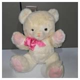 Privilege Bears New York Plush Teddy Bear Set (2) Pink Ribbon Bears – Lot 38