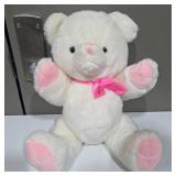 Privilege Bears New York Plush Teddy Bear Set (2) Pink Ribbon Bears – Lot 38