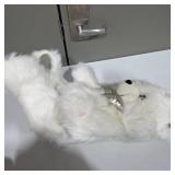 Holiday Plush Teddy Bear Set (2) Windsor Collection & White Bow Bear – Lot 39