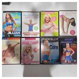 Large Yoga & Fitness DVD Lot – Kundalini, Jillian Michaels, Denise Austin & More – Lot 40