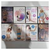 Large Yoga & Fitness DVD Lot – Kundalini, Jillian Michaels, Denise Austin & More – Lot 40