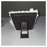 Decorative Bunny Castle Figure & Angel Cherub Picture Frame – Lot 41