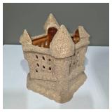 Decorative Bunny Castle Figure & Angel Cherub Picture Frame – Lot 41