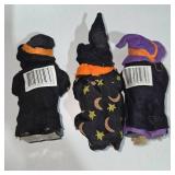 K’s Collection Halloween Bear Figurines (3) + Purple Decorative Jar – Lot 42