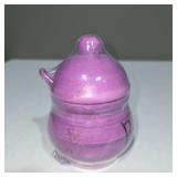 K’s Collection Halloween Bear Figurines (3) + Purple Decorative Jar – Lot 42