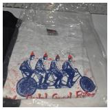 Vintage XL Graphic T-Shirt Lot — 1994 Warner Bros Murphy Brown TV Promo + Erik’s Bike Shop Cycling + Motorcycle Graphic Tee — Retro Collectible Apparel lot 46