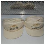 (5)Canterbury Park WCCO Promotional Hats — Horse Racing Track Snapback Caps — Vintage Minnesota Collectible Advertising Lot 47