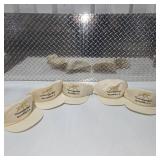 (5)Canterbury Park WCCO Promotional Hats — Horse Racing Track Snapback Caps — Vintage Minnesota Collectible Advertising Lot 47