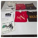 (6) Vintage Minnesota Event Graphic T-Shirts XL/L — Rice Street Mile St Paul, Minnesota State Fair 1997, KU, Promo Graphic Tee Lot 48