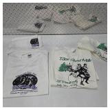 (6) Vintage Minnesota Event Graphic T-Shirts XL/L — Rice Street Mile St Paul, Minnesota State Fair 1997, KU, Promo Graphic Tee Lot 48