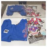 Vintage Super Bowl XXVI Minnesota 1992 Shirt + NFL Experience Staff Sweatpants — Size Medium — NFL Event Apparel Lot 51