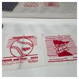 Minnesota Twins Homer Hanky Lot + Newspaper Scrapbook Album Star Tribune Championship Collectibles