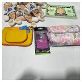 Mixed Accessories Lot Plush Toys Wallet Pouches Earbuds New Books Kids Items Assorted Bundle