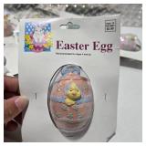 Large Lot New Easter Egg Spring Decor Ornaments Pastel Holiday Decorations Chick Bunny Eggs NWT