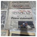 Vintage Sports Newspaper Lot Star Tribune Twins Yankees Opening Day Special Editions Collector Issues Minnesota Sports