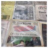 Vintage Sports Newspaper Lot Star Tribune Twins Yankees Opening Day Special Editions Collector Issues Minnesota Sports