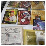 Vintage Baseball Card & Memorabilia Lot Topps 2000 2001 Stadium Club Mark McGwire Johnny Bench Inserts + More
