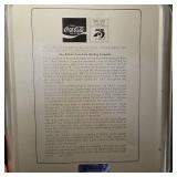 Vintage Coca Cola Serving Tray Lot Pin Up Girl Victorian Lady Coke Advertising Metal Trays