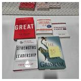Business Leadership Book Lot Good To Great Emotional Intelligence Strengths Finder Grisham Bestseller