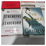 Business Leadership Book Lot Good To Great Emotional Intelligence Strengths Finder Grisham Bestseller