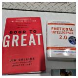 Business Leadership Book Lot Good To Great Emotional Intelligence Strengths Finder Grisham Bestseller