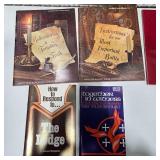 Large Christian Book Lot Study Bibles Devotionals Mitch Albom Faith Religious Books