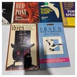 Book Lot Steinbeck Carnegie Bach Ibsen Self Help Classics Literature Paperback Mixed