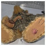 Sherlock Holmes Teddy Bear Plush Detective Outfit Magnifying Glass Collectible Stuffed Bear