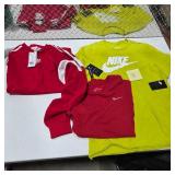 Nike Adidas Athletic Apparel Lot New With Tags Shirts Sweatshirt Mens Activewear Retail $120+