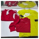 Nike Adidas Athletic Apparel Lot New With Tags Shirts Sweatshirt Mens Activewear Retail $120+