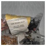 Vintage Toy Soldier Figure Lot Marx-Man Dulcop Covered Wagon Western Cowboys Indians Plastic Figures