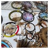 Large Dreamcatcher Lot Native Style Wall Decor Boho Feather Dream Catchers Mixed Sizes Retail $250+