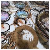 Large Dreamcatcher Lot Native Style Wall Decor Boho Feather Dream Catchers Mixed Sizes Retail $250+