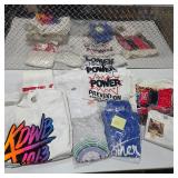 Vintage Graphic T Shirt Lot NOS New Old Stock Promo Tees KDWB Radio Minnesota Power Of Prevention Retail $200+